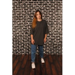 Футболка женская Oversize Long Gray Hi Mate